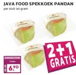 MCD Supermarkt JAVA FOOD SPEKKOEK PANDAN aanbieding
