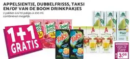 MCD Supermarkt APPELSIENTJE, DUBBELFRISSS, TAKSI EN/OF VAN DE BOOM DRINKPAKJES aanbieding