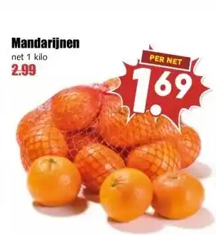 MCD Supermarkt Mandarijnen aanbieding