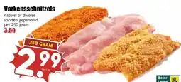 MCD Supermarkt Varkensschnitzels aanbieding