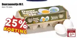 MCD Supermarkt Duurzaameitje M/L aanbieding