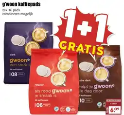 MCD Supermarkt g'woon koffiepads aanbieding