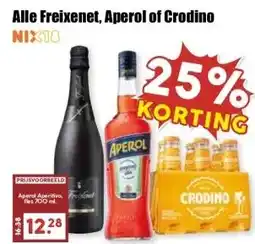 MCD Supermarkt Alle Freixenet, Aperol of Crodino aanbieding