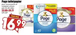 MCD Supermarkt Page toiletpapier aanbieding