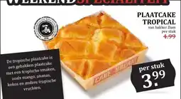MCD Supermarkt PLAATCAKE TROPICAL aanbieding
