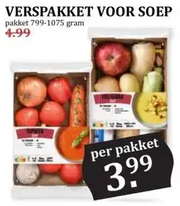 MCD Supermarkt VERSPAKKET VOOR SOEP aanbieding