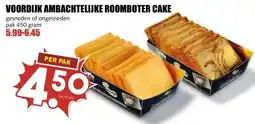 MCD Supermarkt VOORDIJK AMBACHTELIJKE ROOMBOTER CAKE aanbieding