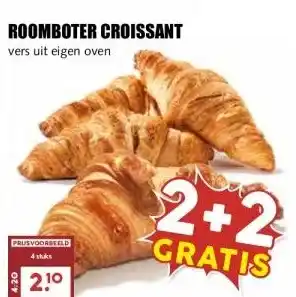 MCD Supermarkt ROOMBOTER CROISSANT aanbieding