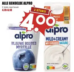MCD Supermarkt ALLE GEKOELDE ALPRO aanbieding
