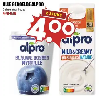MCD Supermarkt ALLE GEKOELDE ALPRO aanbieding