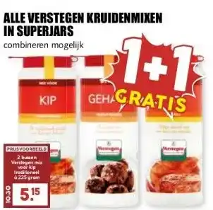 MCD Supermarkt ALLE VERSTEGEN KRUIDENMIXEN IN SUPERJARS aanbieding
