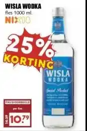 MCD Supermarkt WISLA WODKA aanbieding
