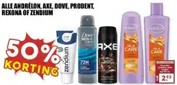 MCD Supermarkt ALLE ANDRÉLON, AXE, DOVE, PRODENT, REXONA OF ZENDIUM aanbieding