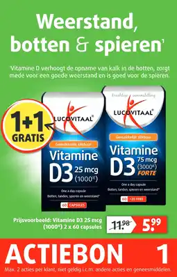 Lucovitaal Weerstand botten & spieren aanbieding