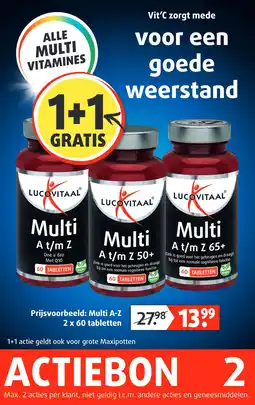 Lucovitaal ALLE MULTI VITAMINES aanbieding