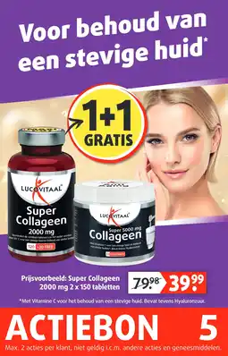Lucovitaal Super Collageen aanbieding