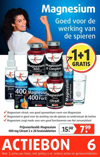 Lucovitaal Magnesium aanbieding