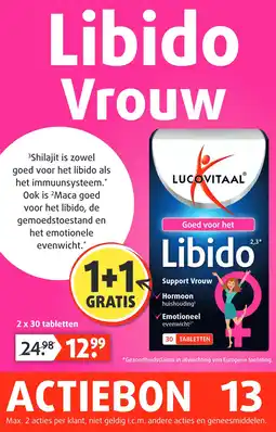 Lucovitaal Libido Vrouw aanbieding