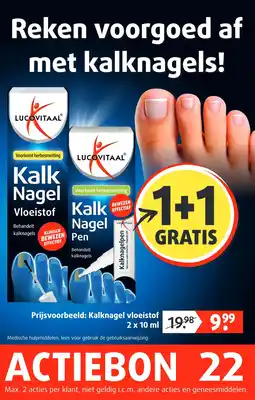 Lucovitaal Kalk Nagel Vloeistof of Pen aanbieding