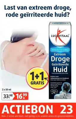 Lucovitaal Extreem Droge Geïrriteerde Huid aanbieding