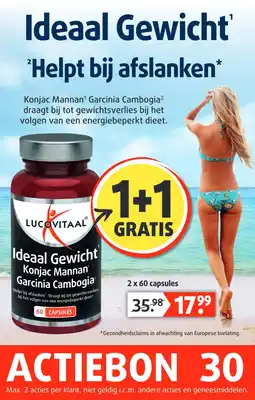 Lucovitaal Ideaal Gewicht aanbieding