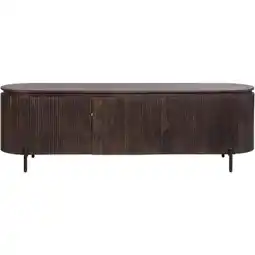Leen Bakker TV-meubel Vito - donkerbruin - 56x180x43 cm aanbieding