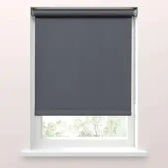 Leen Bakker Fenstr rolgordijn verduisterend donkergrijs - 60x190 cm aanbieding