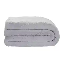 Leen Bakker Sprei Teddy - grijs - 240x220 cm aanbieding