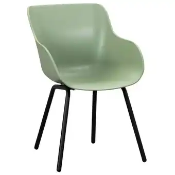 Leen Bakker Hartman kuipstoel Amaya - kunststof aluminium groen aanbieding
