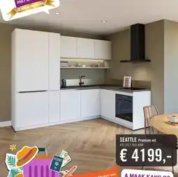 Keukendepot SEATTLE Premium wit aanbieding