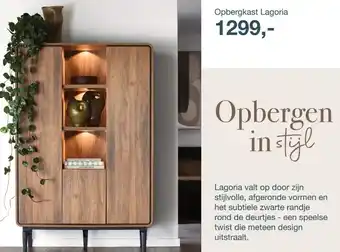 IN.HOUSE Opbergkast Lagoria aanbieding