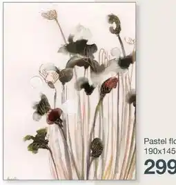 IN.HOUSE Pastel flowers aanbieding
