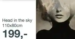 IN.HOUSE Head in the sky aanbieding