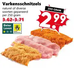 CoopCompact Varkensschnitzels aanbieding