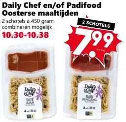 CoopCompact Daily Chef en/of Padifood Oosterse maaltijden aanbieding