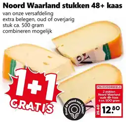 CoopCompact Noord Waarland stukken 48+ kaas aanbieding