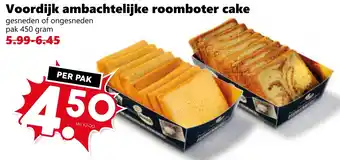 CoopCompact Voordijk ambachtelijke roomboter cake aanbieding