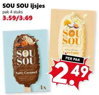 CoopCompact SOU SOU ijsjes aanbieding