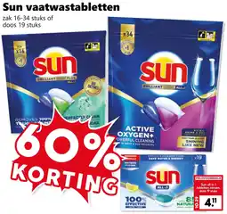 CoopCompact Sun vaatwastabletten aanbieding