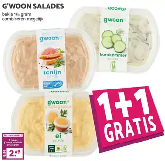Coop G'WOON SALADES aanbieding