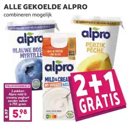 Coop ALLE GEKOELDE ALPRO aanbieding