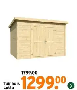GAMMA Tuinhuis Lotta aanbieding