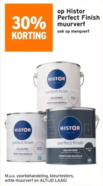GAMMA Op Histor Perfect Finish aanbieding