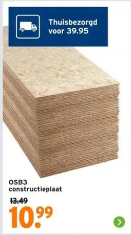 GAMMA OSB3 constructieplaat aanbieding