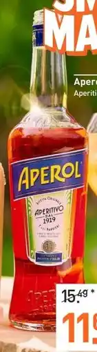 Gall & Gall Aperol 70CL aanbieding