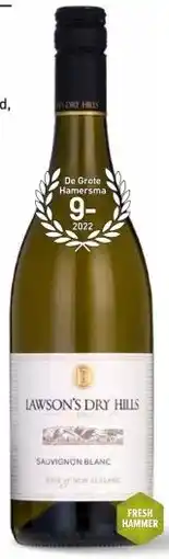 Gall & Gall Lawson's Dry Hills Sauvignon Blanc 75CL aanbieding