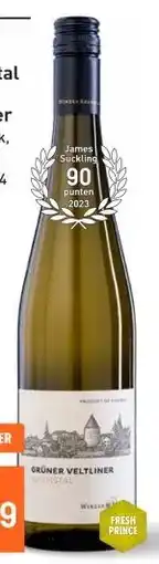 Gall & Gall Winzer Krems Kremstal Grüner Veltliner 75CL aanbieding