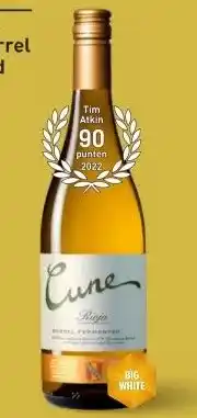 Gall & Gall Cune Rioja Blanco Barrel Fermented 75CL aanbieding