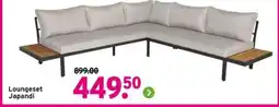 GAMMA Loungeset Japandi aanbieding