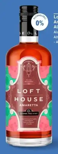 Gall & Gall Loft House Amaretta Alcoholvrij 70CL aanbieding
